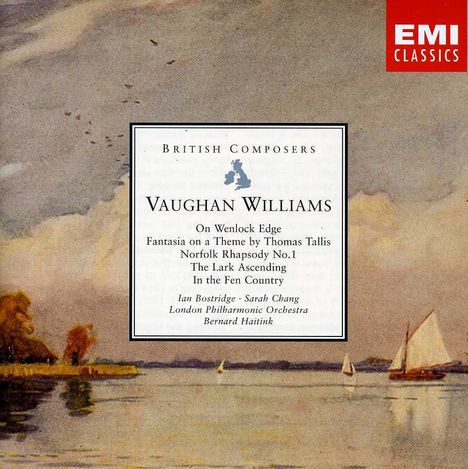 Ralph Vaughan Williams (1872-1958): Fantasia on a Theme by Tallis, CD
