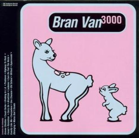 Bran Van 3000: Glee, CD