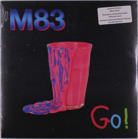 M83: GO (Limited Edition) (Blue Vinyl), Single 12"