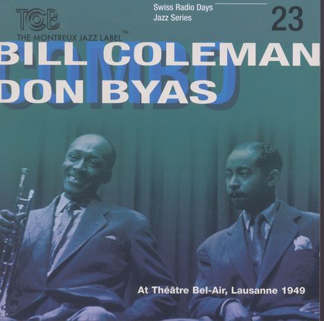Bill Coleman &amp; Don Byas: At Theatre Bel-Air, Lausanne 1949 Vol. 23, CD