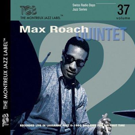 Max Roach (1924-2007): Lausanne 1960 (Swiss Radio Days Jazz Series Volume 37), CD
