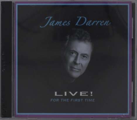 James Darren: Live! For The First Time, CD