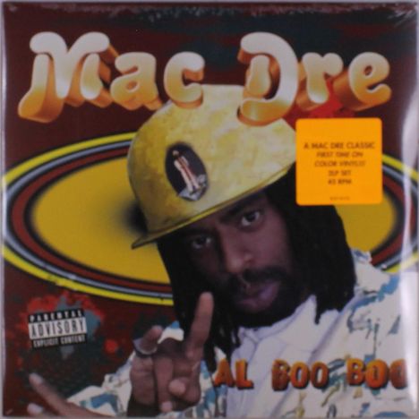 Mac Dre: Al Boo Boo (Yellow/Orange Vinyl) (45 RPM), 2 LPs