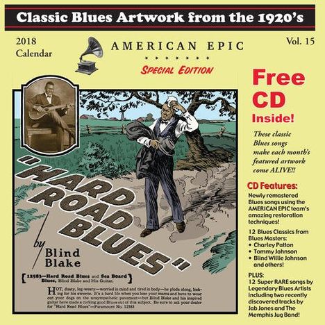 Hard Road Blues / Various, CD