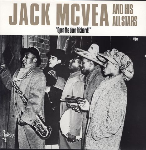 Jack McVea: Open The Door Richard! (mono), LP
