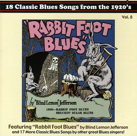 Rabbit Foot Blues, CD