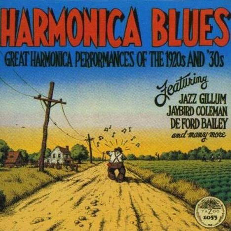 Harmonica Blues: Great Harmonica Performances Of The 1920's &amp; 30's (180g) (Limited Edition), LP