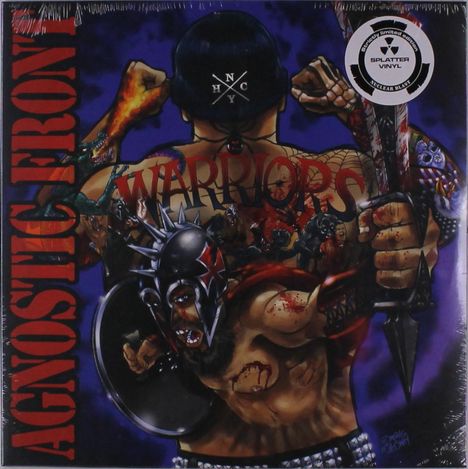 Agnostic Front: Warriors (Limited Edition) (Red/Blue/Black Splatter Vinyl), LP