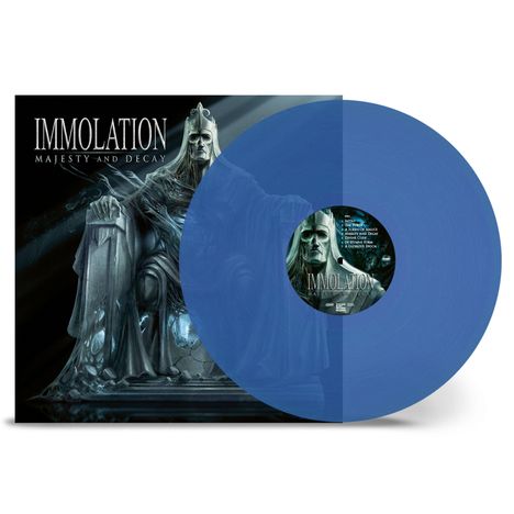 Immolation: Majesty And Decay (Transparent Blue Vinyl), LP