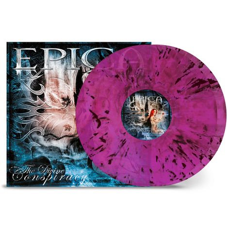 Epica: The Divine Conspiracy (Trans Magenta/Black Marbled Vinyl), 2 LPs