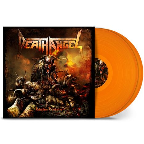 Death Angel: Relentless Retribution (Solid Orange Vinyl), 2 LPs