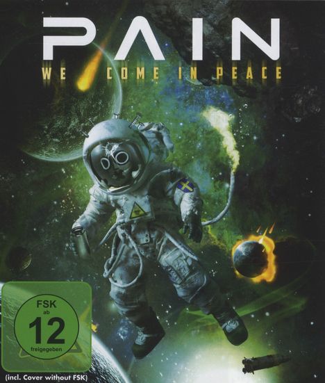 Pain (Hardcore Rap): We Come In Peace, Blu-ray Disc