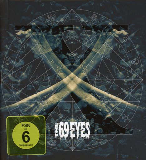The 69 Eyes: X  (Limited Edition) (CD + DVD), 1 CD und 1 DVD