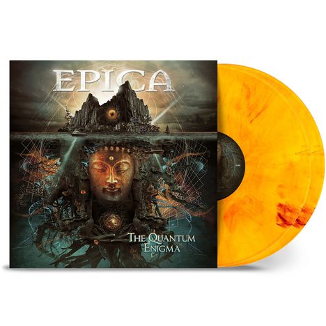 Epica: The Quantum Enigma (10th Anniversary Edition) (Limited Edition) (Solid Yellow/Red Marble Vinyl), 2 LPs