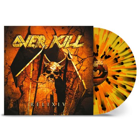 Overkill: ReliXIV (Yellow Orange Black Splatter Vinyl), LP