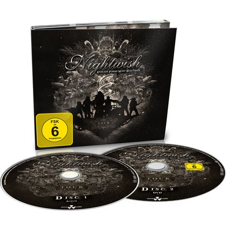 Nightwish: Endless Forms Most Beautiful (Limited Tour Edition), 1 CD und 1 DVD