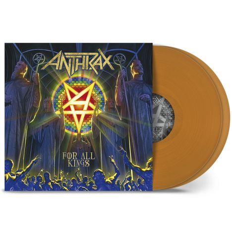 Anthrax: For All Kings(Transparent Orange Vinyl), 2 LPs