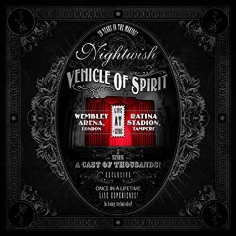 Nightwish: Vehicle Of Spirit: Live (Special Edition), 3 DVDs und 2 CDs