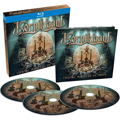 Korpiklaani: Live At Masters Of Rock, 2 CDs und 1 Blu-ray Disc