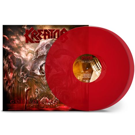 Kreator: Gods Of Violence (Transparent Red Vinyl), 2 LPs