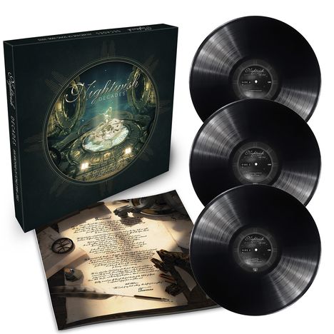 Nightwish: Decades (Limited-Edition), 3 LPs