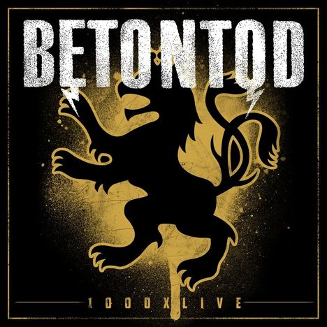 Betontod: 1000XLive, 2 CDs