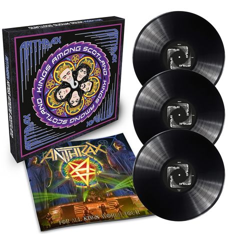 Anthrax: Kings Among Scotland, 3 LPs