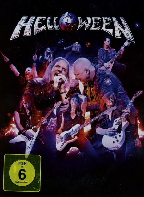 Helloween: United Alive (Limited Edition), 3 DVDs