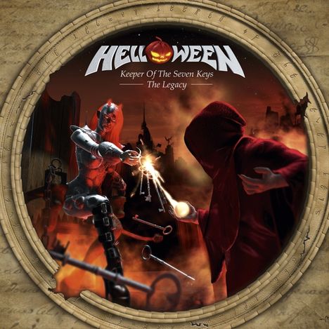 Helloween: Keeper Of The Seven Keys: The Legacy (Limited-Edition) (Clear Vinyl), 2 LPs