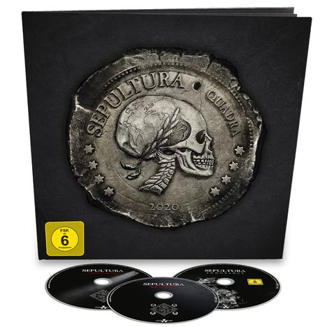 Sepultura: Quadra (Limited Edition Earbook), 2 CDs und 1 Blu-ray Disc