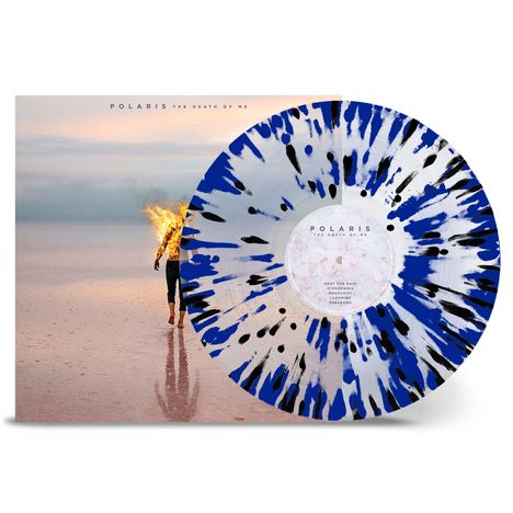 Polaris: The Death Of Me (Clear Black Blue Splatter Vinyl), LP