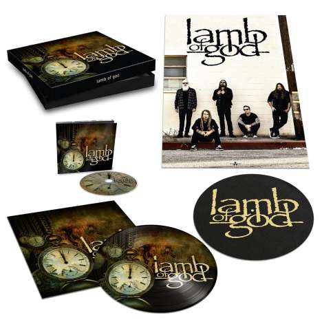 Lamb Of God: Lamb Of God (Limited Deluxe Boxset), 1 LP, 1 CD und 1 Merchandise