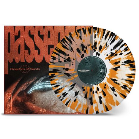 Kingdom of Giants: Passenger (Limited Edition) (Clear W/ Orange &amp; Black Splatter Vinyl), LP