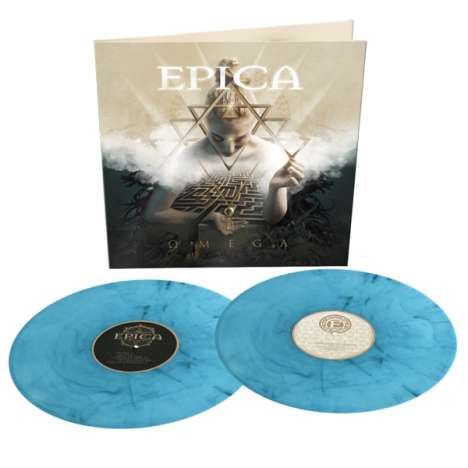 Epica: Omega (Limited Edition) (Turquoise/Black Marbled Vinyl), 2 LPs