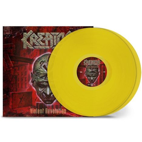 Kreator: Violent Revolution (Transparent Yellow Vinyl), 2 LPs