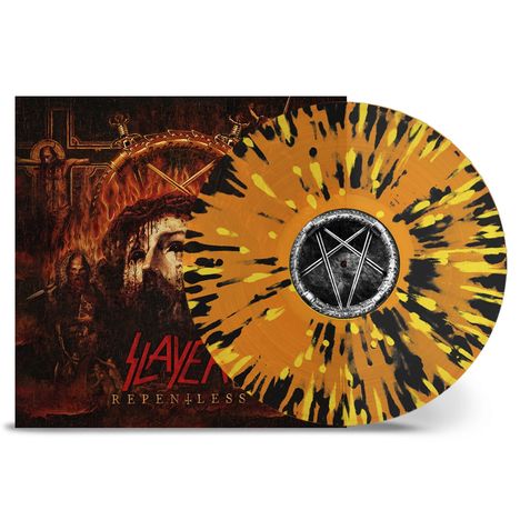 Slayer: Repentless (180g) (Transparent Orange W/ Yellow &amp; Black Splatter Vinyl), LP