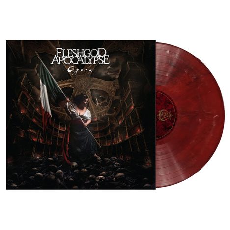 Fleshgod Apocalypse: Opera (Limited Edition) (Red Marbled Vinyl), LP