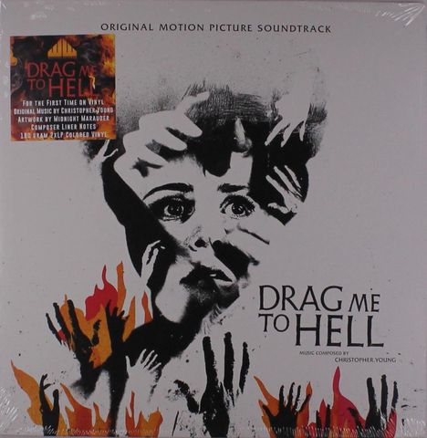 Christopher Young (geb. 1957): Filmmusik: Drag Me To Hell (O.S.T.) (180g) (Hell-Fire Colored Vinyl), 2 LPs