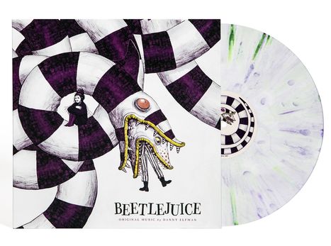 Danny Elfman (geb. 1953): Filmmusik: Beetlejuice (O.S.T.) (180g) (Purple Swirl Vinyl), LP