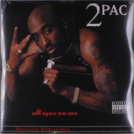 Tupac Shakur: All Eyez On Me (remastered), 4 LPs