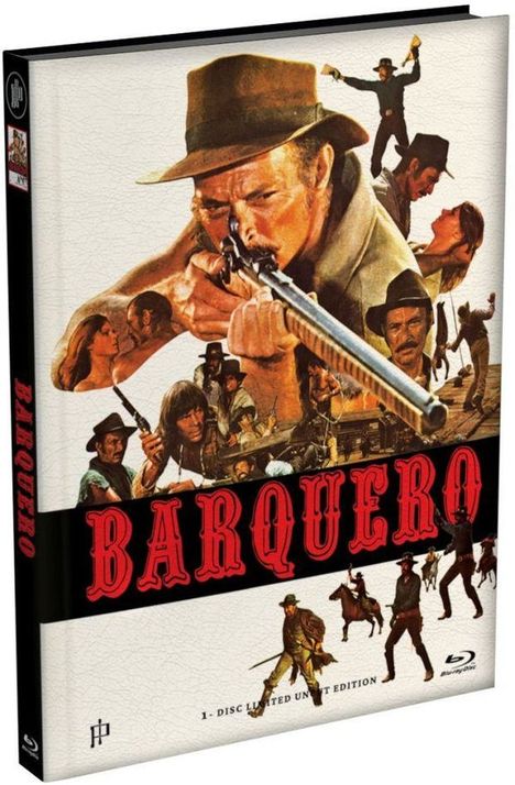 Barquero (Blu-ray im wattierten Mediabook), Blu-ray Disc