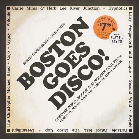 Boston Goes Disco!, 2 CDs