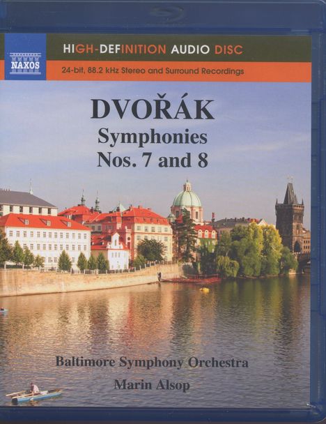 Antonin Dvorak (1841-1904): Symphonien Nr.7 &amp; 8, Blu-ray Audio