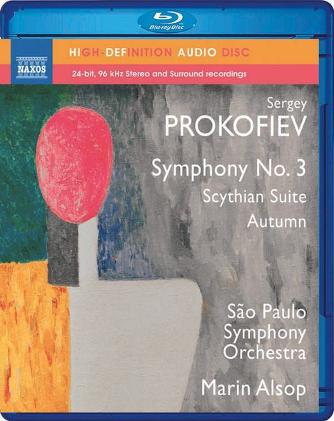 Serge Prokofieff (1891-1953): Symphonie Nr.3, Blu-ray Audio