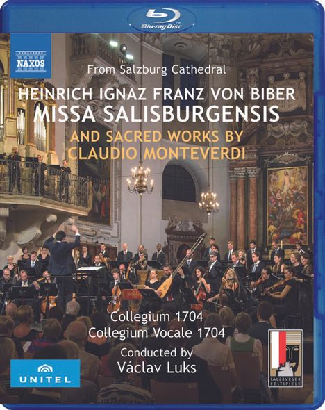 Heinrich Ignaz Biber (1644-1704): Missa Salisburgensis, Blu-ray Disc