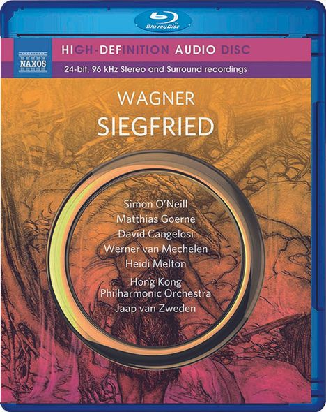 Richard Wagner (1813-1883): Siegfried, Blu-ray Audio