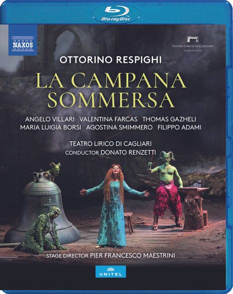Ottorino Respighi (1879-1936): La Campana Sommersa, Blu-ray Disc