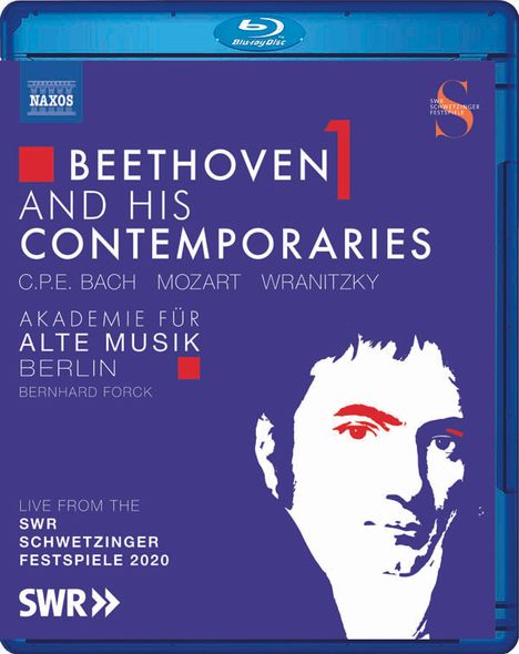 Beethoven and his Contemporaries Vol. 1 - SWR Schwetzinger Festspiele 2020, Blu-ray Disc