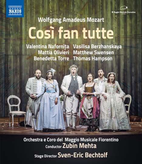 Wolfgang Amadeus Mozart (1756-1791): Cosi fan tutte, Blu-ray Disc