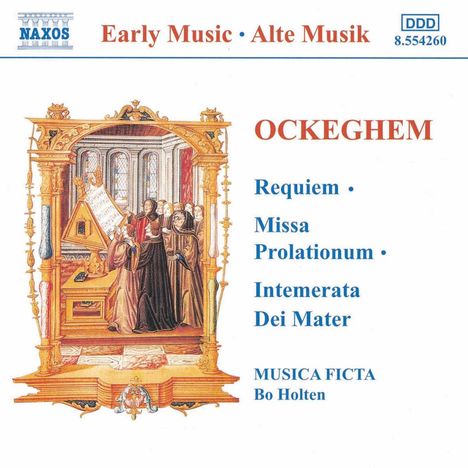 Johannes Ockeghem (1430-1497): Missa pro defunctis (Requiem), CD